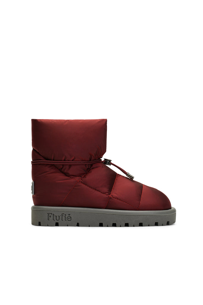 Metallic Antique Red Pillow Boot
